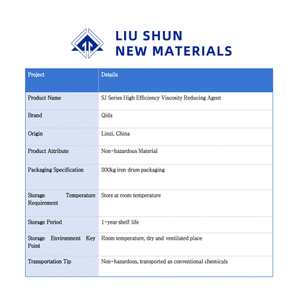 SJ Series High-Efficiency Viscosity Reducer Non-ionic for EPVC Plasticized Paste